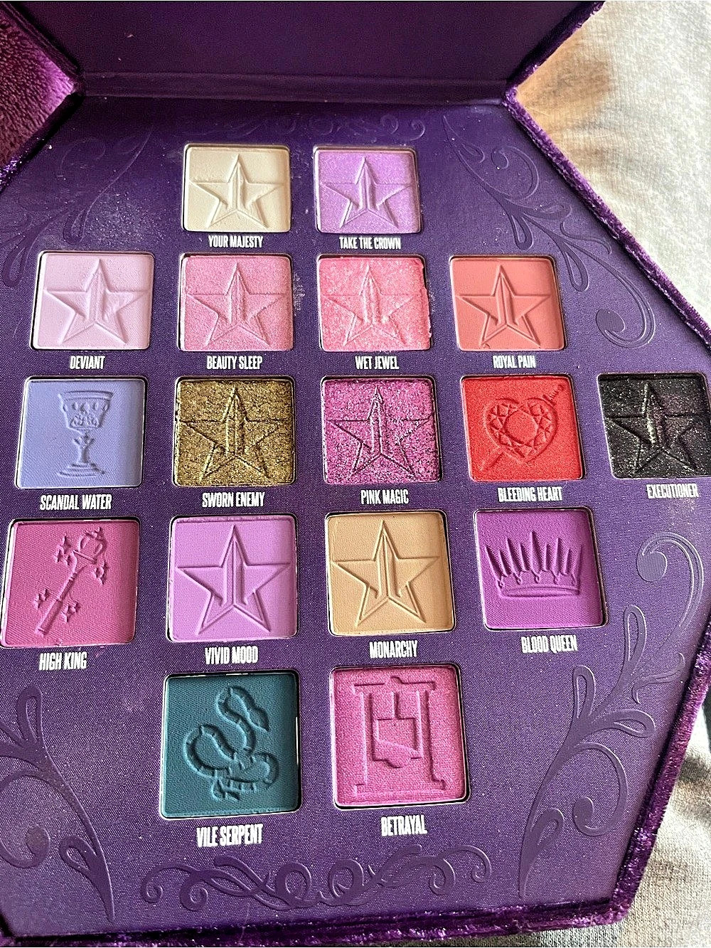 Jeffree Star Cosmetics Mini Jawbreaker Palette Purple Pink Eyeshadow Palette